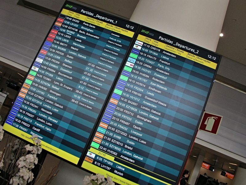 An important amount of passenger traffic in Faro Airport is from the UK.